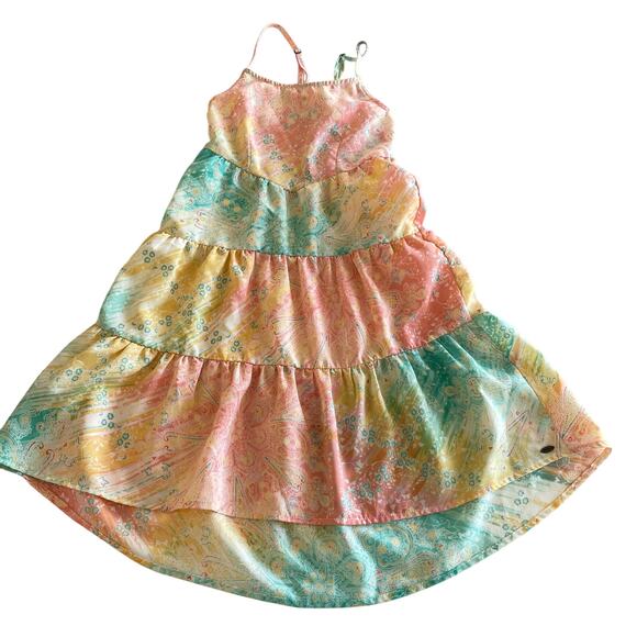 O'Neil Other - O'Neil Tie Dye Tiered Dress - Girls Size Small